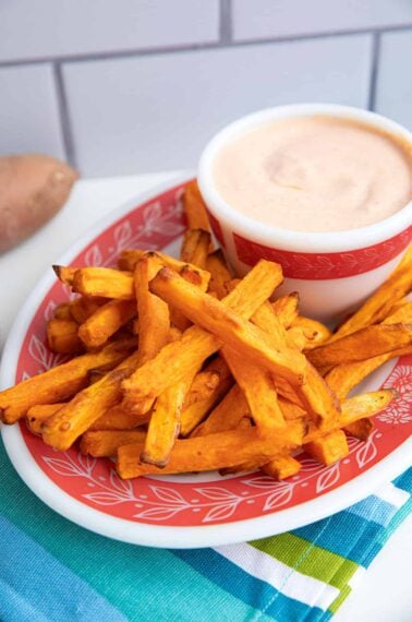 air fryer sweet potato fries