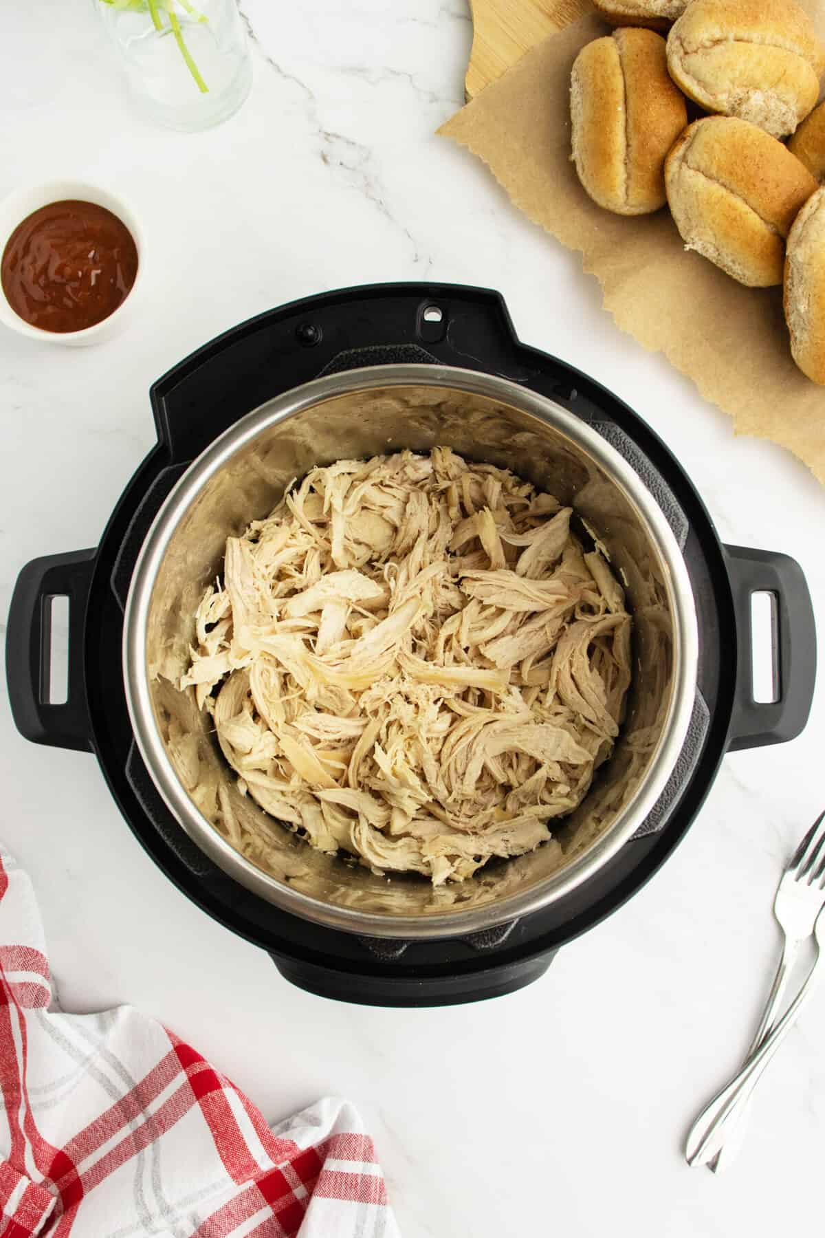 shredded chicken in instant pot