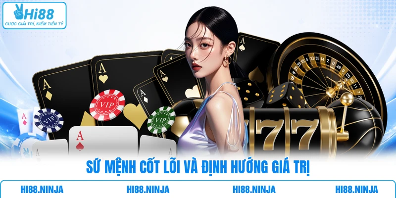 Sứ mệnh cốt lõi và định hướng giá trị